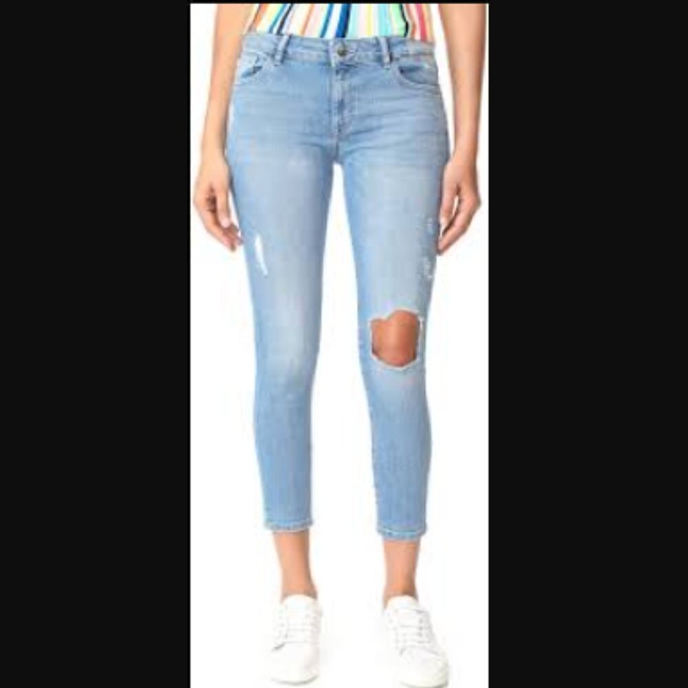 DL1961 Florence Instasculpt Cropped Jeans